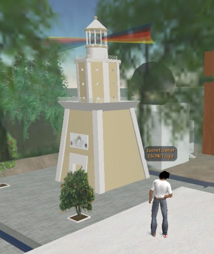 The Esonet “lighthouse” in SL